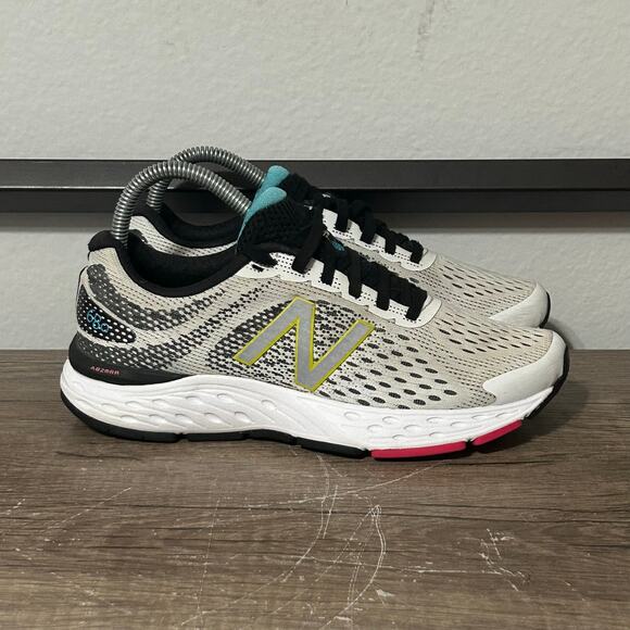 New Balance 680 V6 Women’s Athletic Running Shoes Sneakers Size 7.5 Gray - Picture 3 of 8